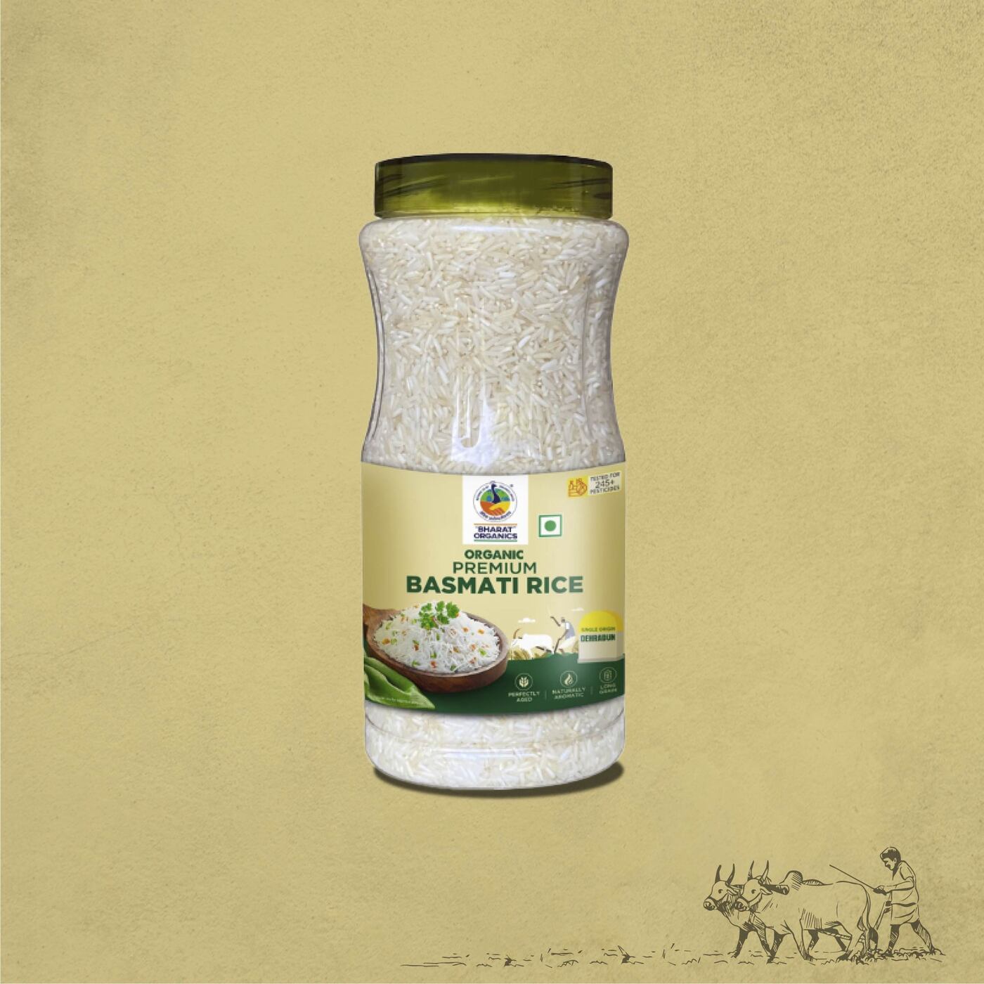 Organic Traditional Basmati Rice – Naturally Aged Long Grain